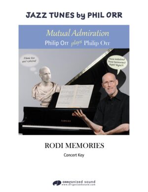 RODI MEMORIES in concert key from "Mutual Admiration: Philip Orr plays Philip Orr"